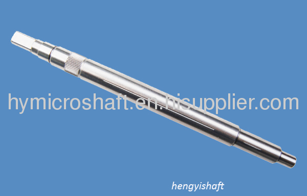 step straight knurling SUS420J2 shaft