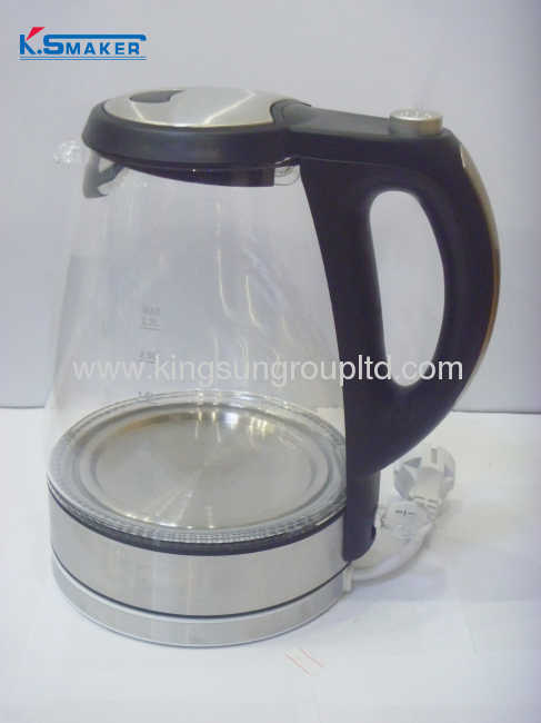 Electric cordless glass kettle 2.2L