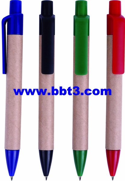 Jumbo promotional eco papel ballpoint pen