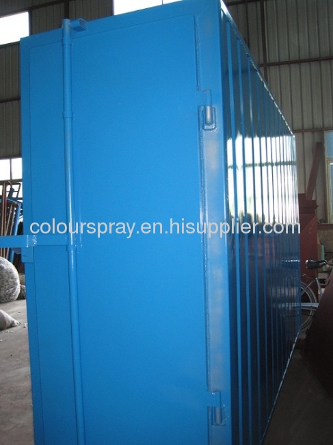 Electrical powder curing oven