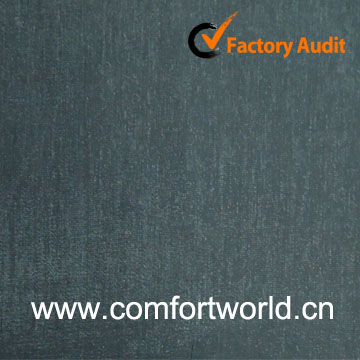 Pu Shoe Leather With Suede Fabric