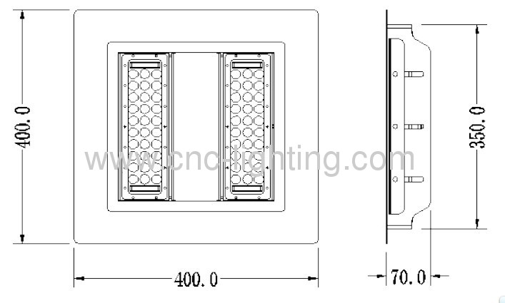 60-180W LED Petro Station Light