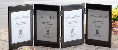 4pcs/10x15cm stainless steel multi app photo frames