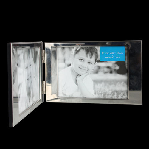  Folding Double metal photo frames