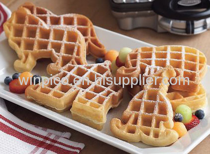 Circus shape waffle maker