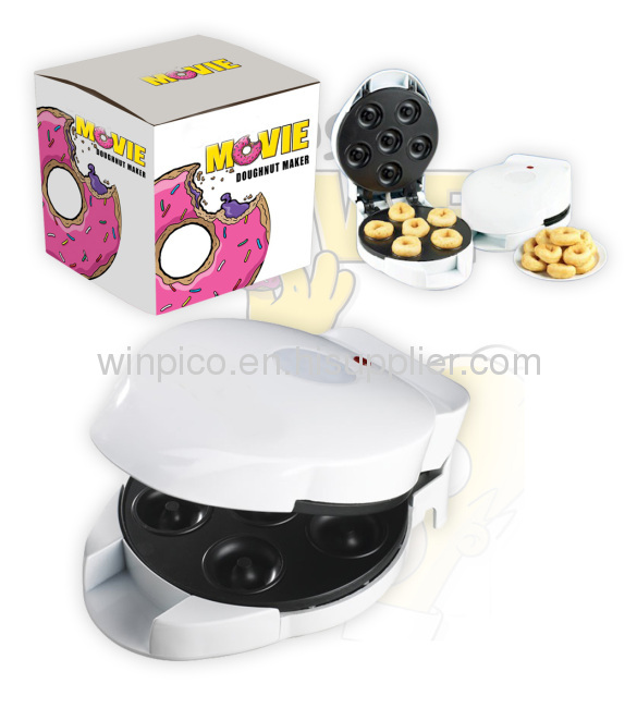 6 bite-sized donut maker