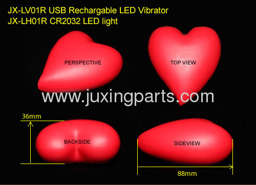 Lovebeat - Heartshape Vibrator USB