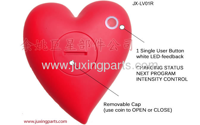 Lovebeat - Heartshape Vibrator USB