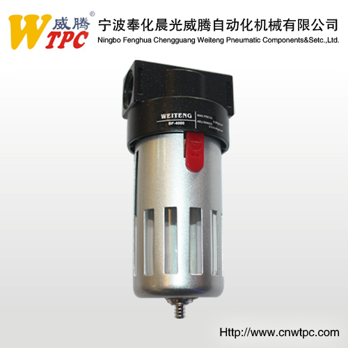 air source treatment unit pneumatic component filter lubricator regulator tools oil water separator BF4000