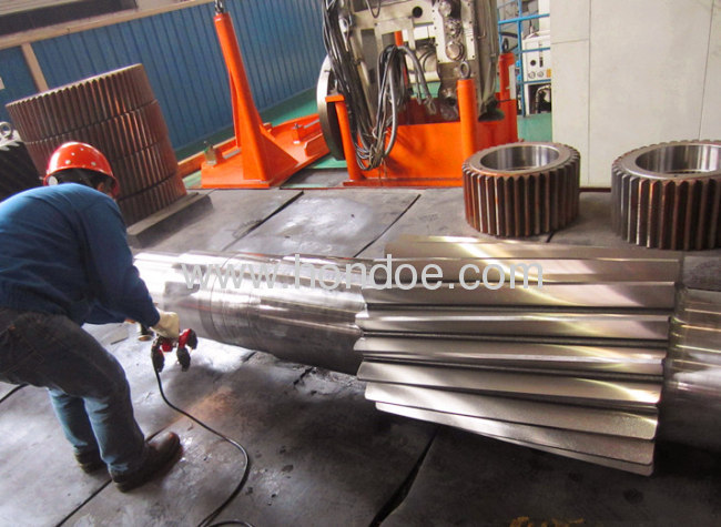 Steel Casting gear shaft