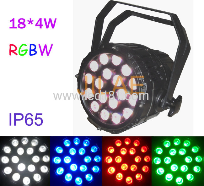 RGBW 4in1waterproofZoom Par stage light