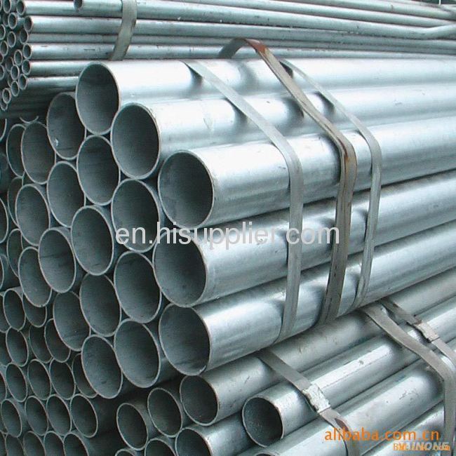 Pre-galvanized steel seamless pipes