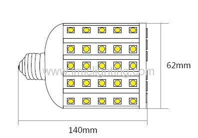 12W / 17W LED corn bulb