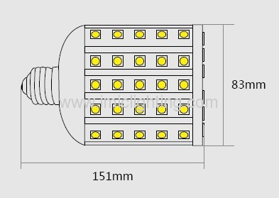 17W / 20W LED corn bulb