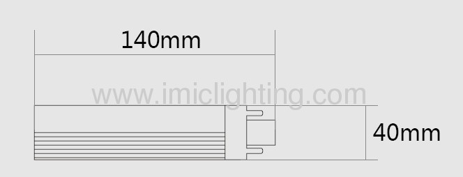 6W LED PL lamp