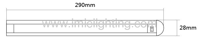 2.4W LED Cabinet light 