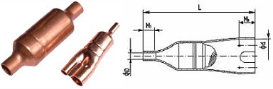 Copper Strainer & Copper Muffler