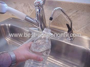 countertop filter system/water softener&purifier /drinking water filter for for Chlorine, Flouride & Arsenic removal