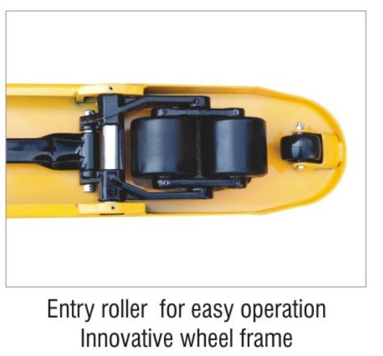 The classic 2.5 tons hydraulic pallet truck