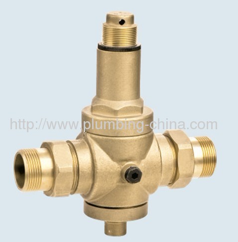 J-523 brass pressure reducing valve