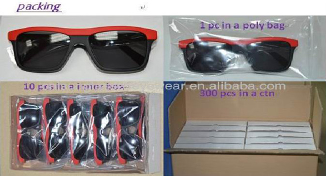 large frame latest popular sunglasses bifocal eyewear