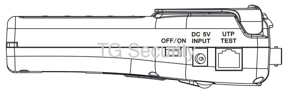 TG 8 function Multi-meter CCTV Tester with number buttons