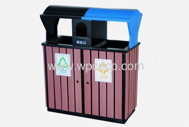 Excellent good quality Outdoor Wpc Dustbin