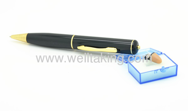 New arrival bluetooth inductive metal pen with mini wireless earpiece kit