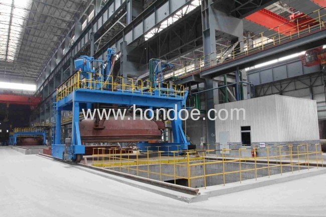 VOD ladle refining furnace 