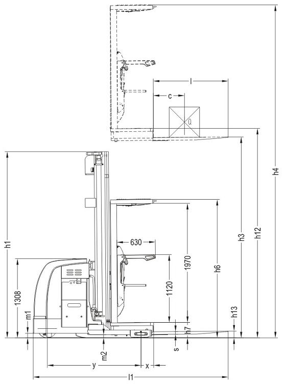 Electric High Lever Order Picker