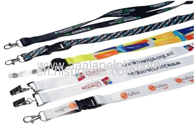 fashion dye sublimation lanyards