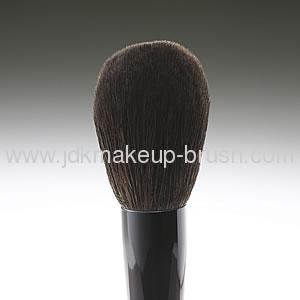 Latest Fashion Shiny Pink woodenHandle Goat Hair Powder Brush