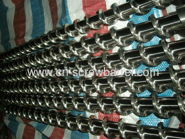 parts screws for plastic recycling machine