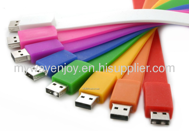 8GB Cheap silicone bracelet usb pendrive with custom logo