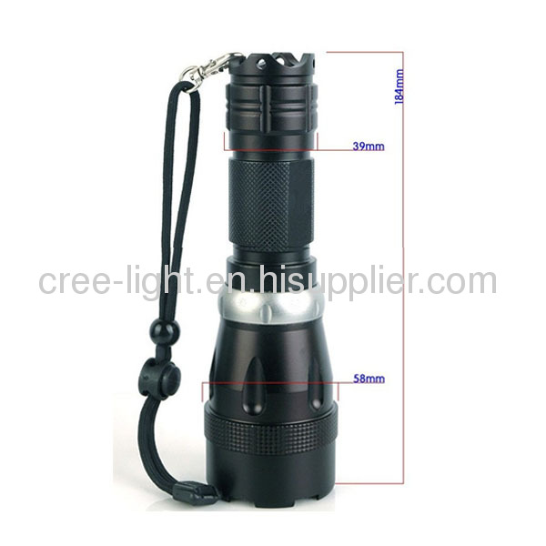 New! CREE XML T6 Diving Aluminum Torch ACK-1171 With Magnetism Switch