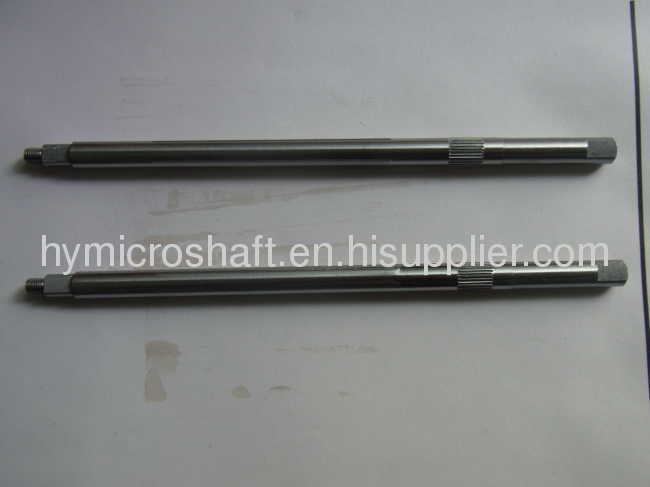 12L14 thread knurling left hand motor shaft