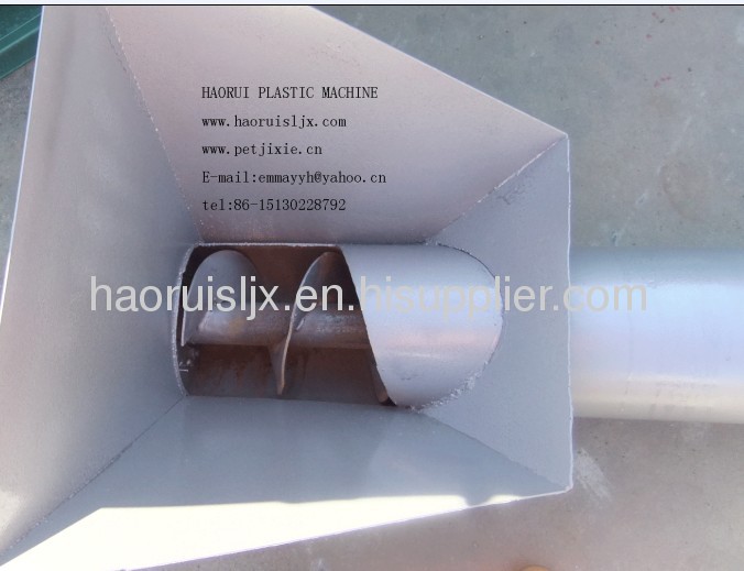 feed screw for waste plastic recycling machine