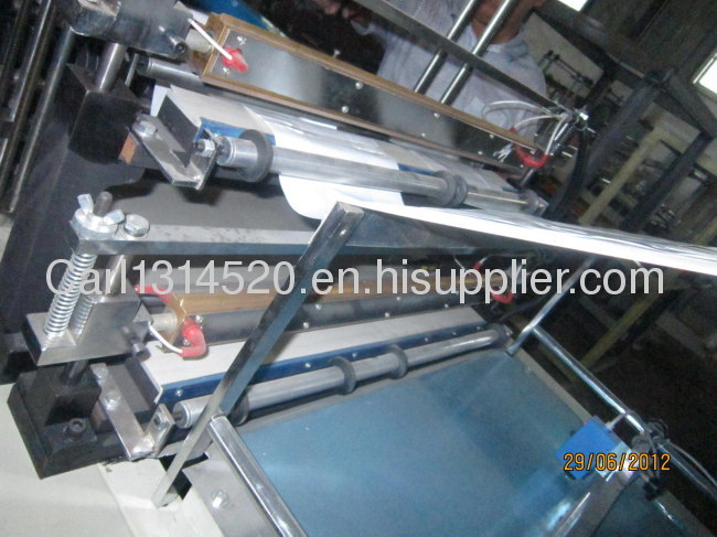 TLXJ-C series automatic T-shirt bag making machine(two layers, four lines)