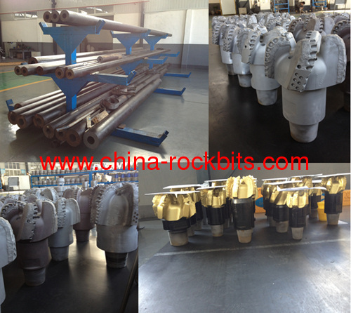 HJ 6 blades PDC diamond cutters drilling bits from China