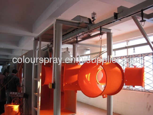 electrostatic powder coating system