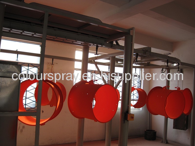 electrostatic powder coating system