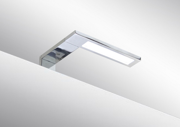 Italy Modern design chrome aluminum 155mm bathroom mirror led light / 3W bathroom mirror lamp CE ROHS IP44 110V/220V AC