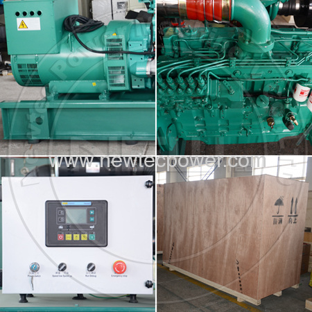 Powered by cummins diesel generator 80kw