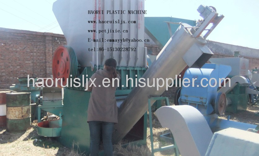 waste PET bottle recycling machine 120 type pulverizer