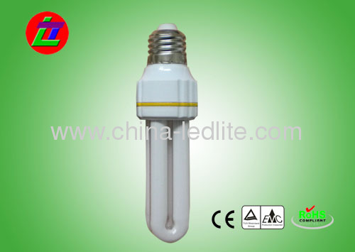 7W T4 energy saving lamp 2U CFL