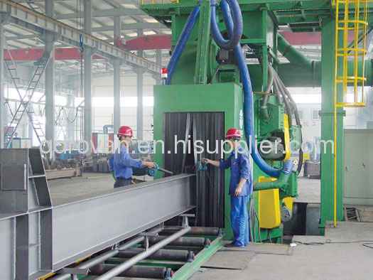 QH69 Series Section Steel and Structure Shot Blast Cleaning Machine