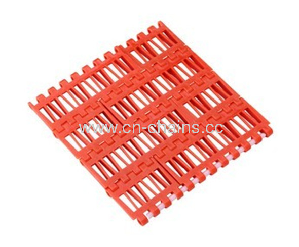 Plastic chain plate conveyor belt EEK400 38.1MM