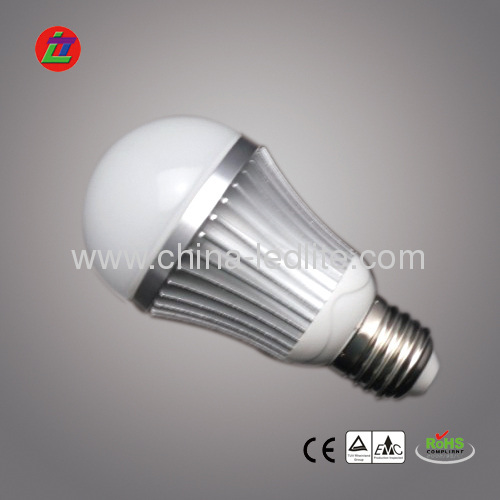 3W 5W 6W 7W led bulb aluminum housing