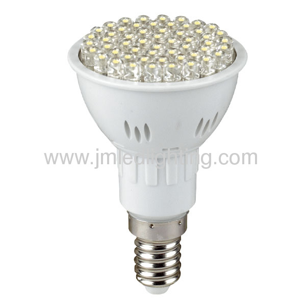 2.7w 230lm jdr led lamp plastic body