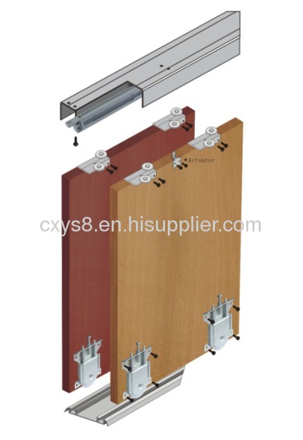 10.5cm thickness sliding door soft closing buffer instrument YDP-0585